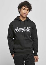 Urban Classics Coca Cola Hoodie/trui -M- Coca Cola Classic Zwart