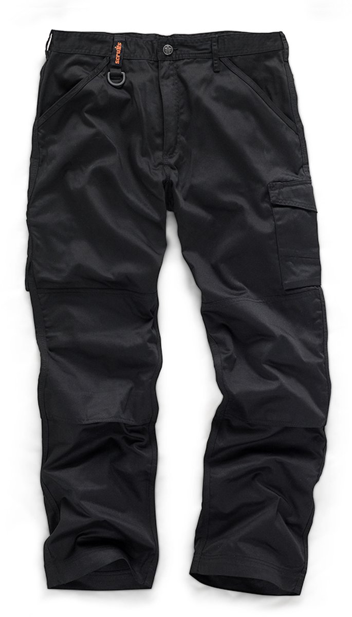 Scruffs Worker Trouser Black-Taille 32 / Lengte 34