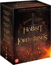 Hobbit & Lord of The rings trilogy (DVD) (Extended Edition)