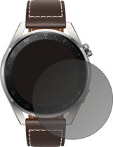 dipos I Privacy-Beschermfolie mat compatibel met Huawei Watch 3 Pro Privacy-Folie screen-protector Privacy-Filter
