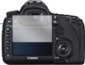 dipos I 2x Beschermfolie helder compatibel met Canon EOS 5D Mark III Folie screen-protector