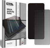 dipos I Privacy-Beschermfolie mat compatibel met LG K92 5G Privacy-Folie screen-protector Privacy-Filter (expres kleiner dan het glas omdat het gebogen is)