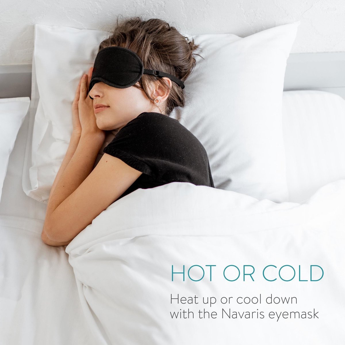 Navaris les yeux en gel Navaris - Set de 2 masques réutilisables pour une  utilisation