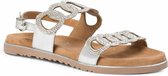 Marco Tozzi Dames Sandaal 2-2-28121-26 948 metallic F-breedte Maat: 38 EU