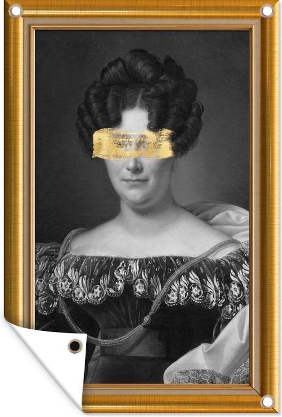 Posters de jardin extérieur Maîtres anciens - Art - Peinture - Cadre - 60x90 cm - Toile jardin - Affiche extérieur