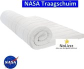 Aloe Vera - Tweepersoons Topmatras - Nasa traagschuim - 6 cm - 120x200/7