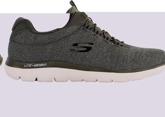 Skechers Heren Groene lightweight sneaker Maat 40 bol