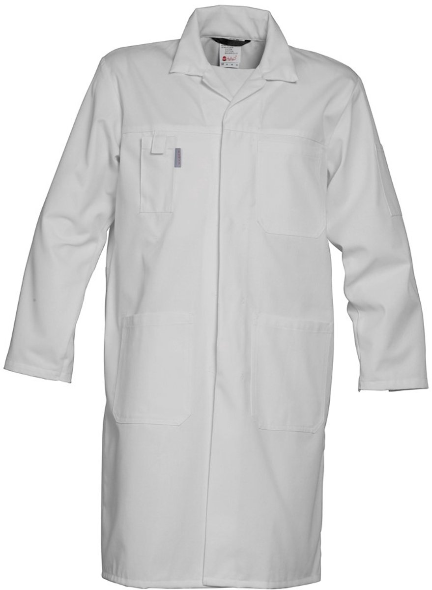 HaVeP 4023 Werkjas - Wit - maat 52