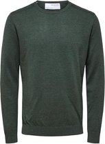 SELECTED SLHBERG CREW NECK B NOOS Heren Trui  - Maat S