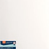 Florence Karton - Wit - 305x305mm - Gladde textuur - 216g - 20 vellen