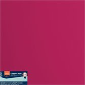 Florence Karton - Zwartberry - 305x305mm - Gladde textuur - 216g