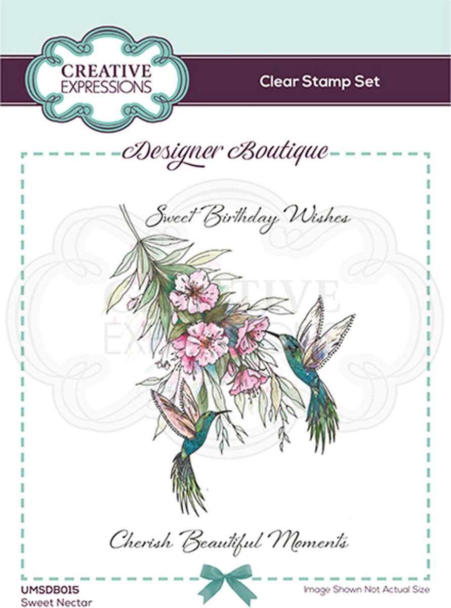 Creative Expressions Clear stamp - Kolibires - A6 - Stempelset