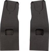 Pericles Buggy Adapterset Crios 2-delig Zwart