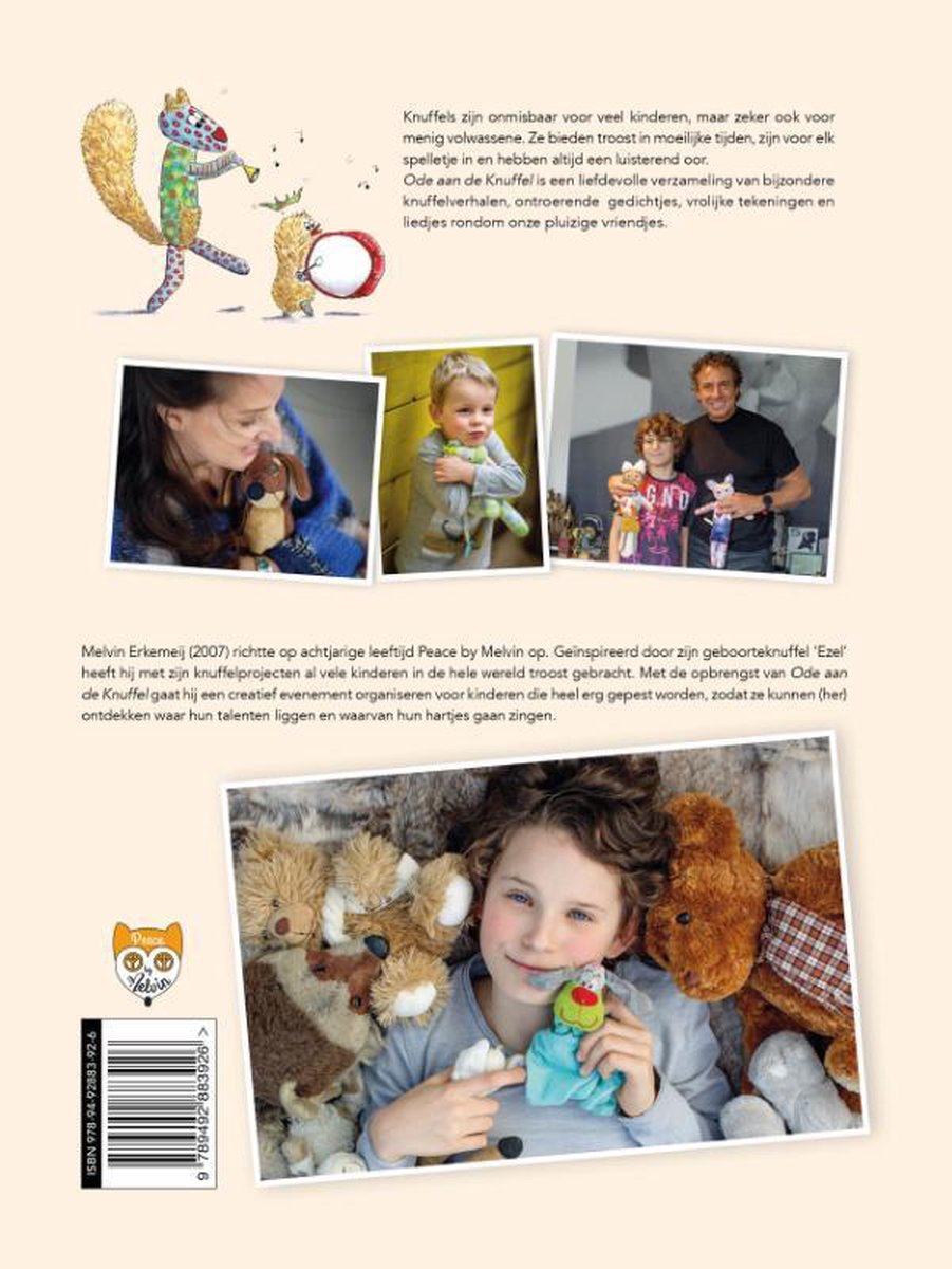 Ode aan de Knuffel - back cover