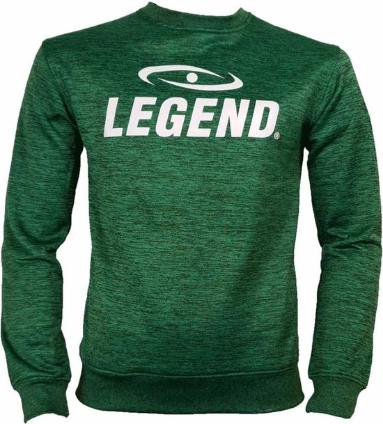 Legend Sports Sweater Heren Polyester Groen Maat 3xs