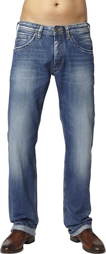 Pepe Jeans Spijkerbroek Jeanius Blauw Sanfore Twist Regular Fit - W30 L30 |  bol.com