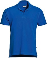 Santino Ricardo Polo-shirt korte mouwen - L - Blauw - Geen bedrukking