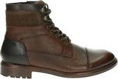 Nelson heren veterboot - Cognac - Maat 41