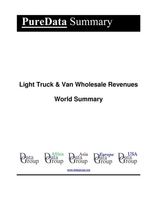 PureData World Summary 1496 - Light Truck & Van Wholesale Re ... - cover