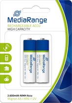 MediaRange MRBAT123 huishoudelijke batterij Rechargeable battery Nikkel-Metaalhydride (NiMH)