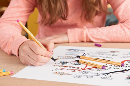 Stabilo Fine Writer Point 88 20 pièces