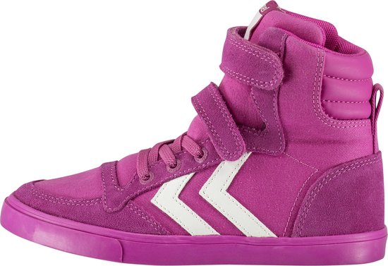bol.com | hummel SLIMMER STADIL HIGH JR - Sneakers - Meisjes - Rose Violet  - Maat 30