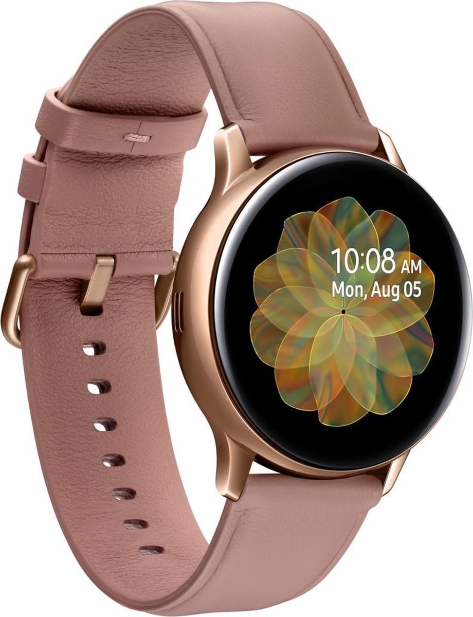 Samsung Galaxy Watch Active2 - Stainless steel - Smartwatch dames - 40mm -  Rosegoud | bol.com