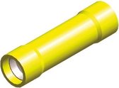Half-geïsoleerde kabelverbinder - geel - 10 stuks
