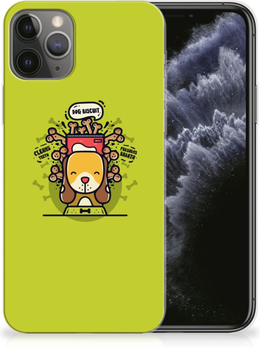 Apple iPhone 11 Pro Telefoonhoesje met Naam Doggy Biscuit