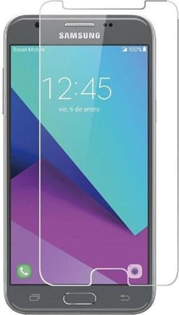 geschikt voor Samsung Galaxy J5 2017 Tempered glass / Glazen screenprotector 2.5D 9H
