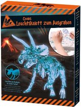 Moses Dinosaurus Opgravingsset Glow In The Dark Triceratops