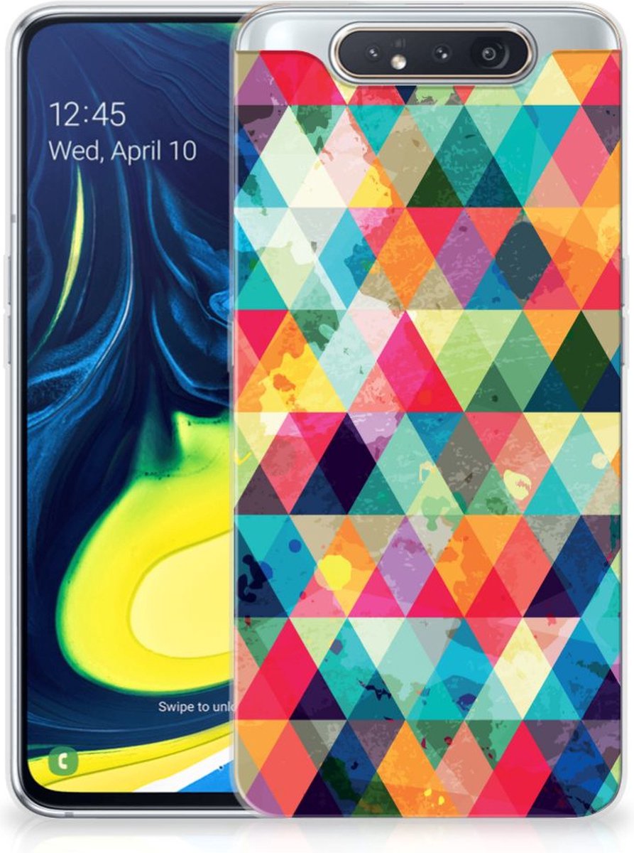 Samsung Galaxy A80 TPU bumper Geruit