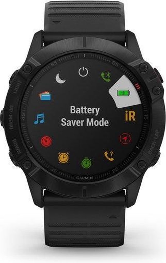 Bol Com Garmin Fenix 6x Pro Multisporthorloge 51 Mm Zwart