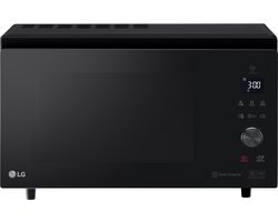 LG MJ3965BPS - 1100 Watt - Inverter Techniek - 39L magnetron met CRISP-schaal - Snelle en gelijkmatige bereiding - Meer kook en bak mogelijkheden - EasyClean™ coating