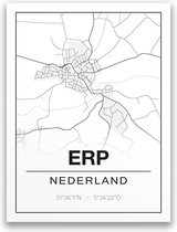 Poster/plattegrond ERP - A4