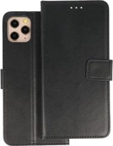 Booktype Telefoonhoesjes - Bookcase Hoesje - Wallet Case -  Geschikt voor iPhone 11 Pro - Zwart