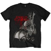Avenged Sevenfold Heren Tshirt -XL- Spine Climber Zwart