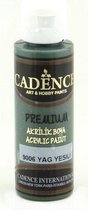 Cadence Premium acrylverf (semi mat) Oil groen 01 003 9006 0070  70 ml