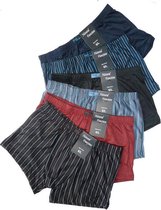 Retroshorts heren onderbroeken 6 stuks verschillende kleuren maat 5