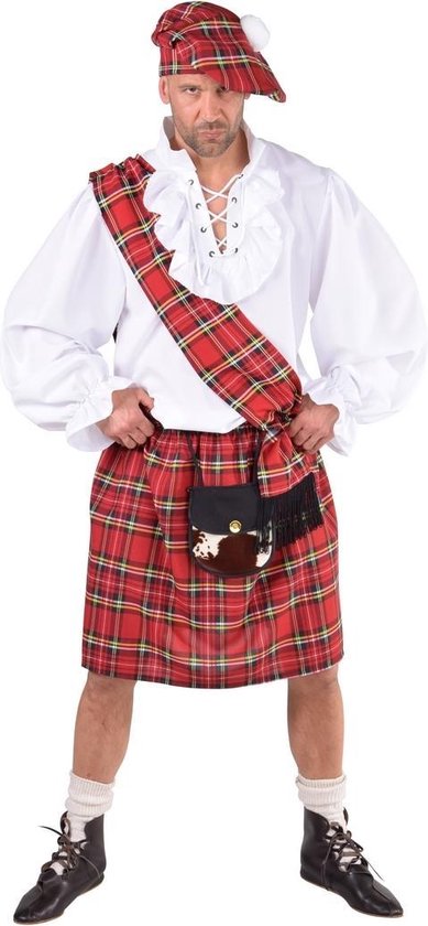 Landen Thema Kostuum | Schotse Single Malt Whisky Liefhebber | Man | Large / XL | Carnaval kostuum | Verkleedkleding