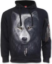 Spiral Hoodie/trui -M- WOLF CHI Zwart