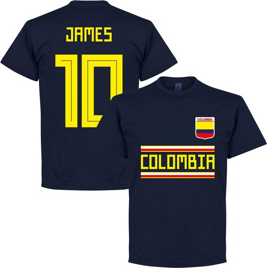 Colombia James 10 Team T-Shirt - L