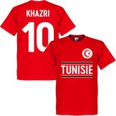 Tunesië Khazri 10 Team T-Shirt - XS