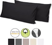 Beautissu Set van 2 kussenslopen 40x80 cm Renforcé katoen Julie