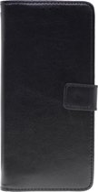 Shop4 - LG Q60 Hoesje - Wallet Case Cabello Zwart