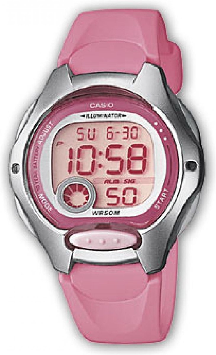 Casio LW-200-4BVDF dames horloge 35 mm - Roze