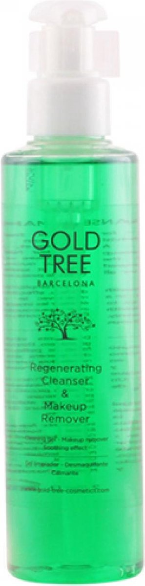 Gold Tree Barcelona - Gezichtsmake-Up Verwijderaar Regenerating Cleanser Gold Tree Barcelona - Unisex - 200 ml