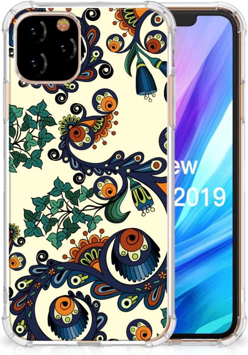 Anti Shock Case Apple iPhone 11 Pro Barok Flower