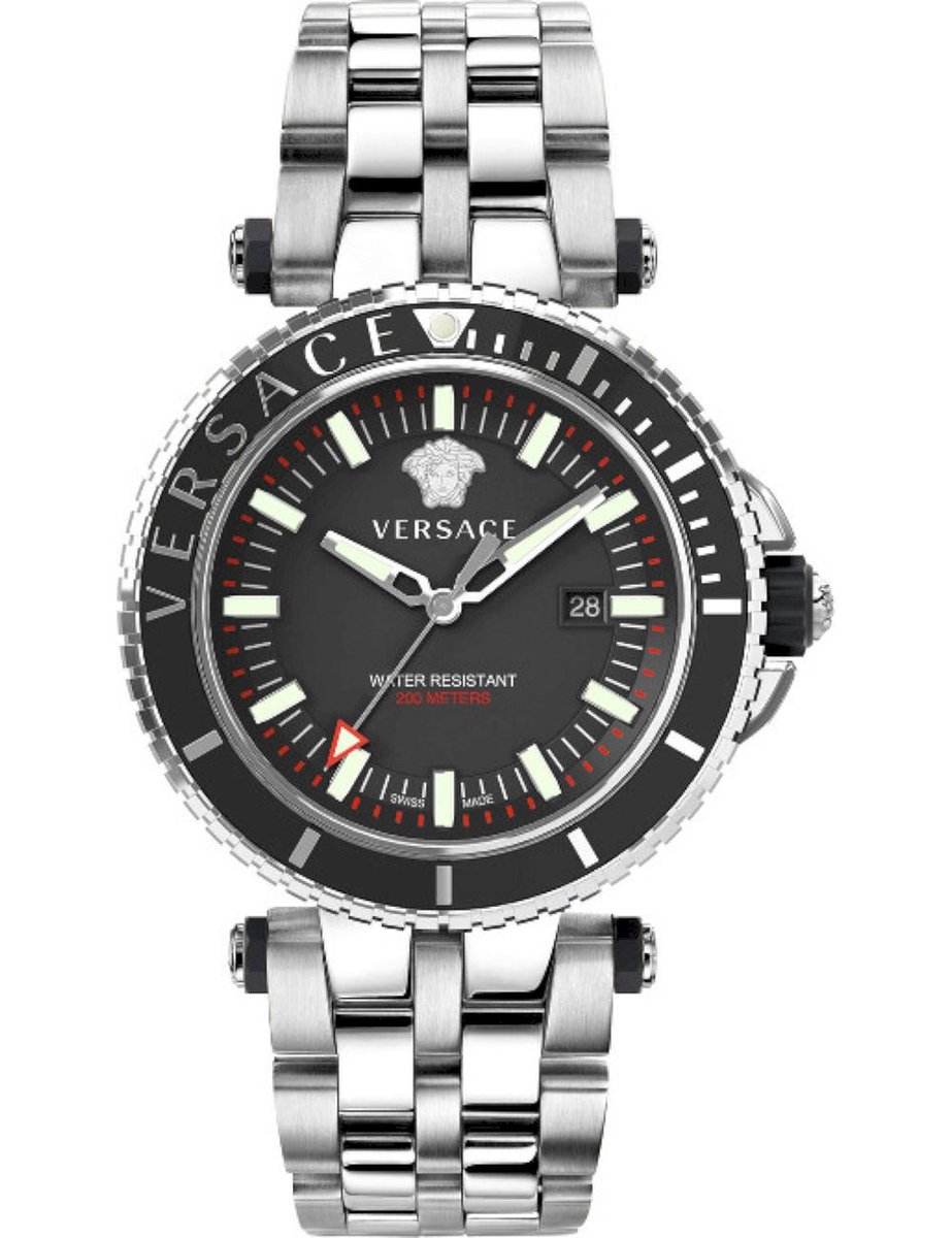 Versace V-Race Diver VEAK00318 mannen horloge
