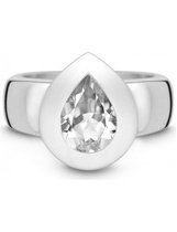 Quinn - Dames Ring - 925 / - zilver - edelsteen - 21004620